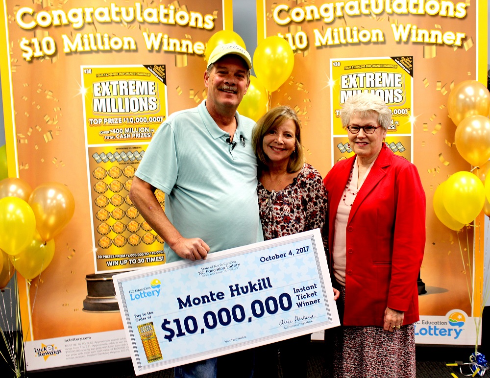 Marine Veteran First to Win 10M in NC Lottery Extreme Millions Scratch